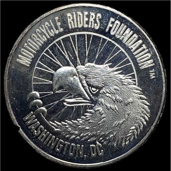2001 Motorcycle Riders Foundation Silver Medal CHOICE PROOF