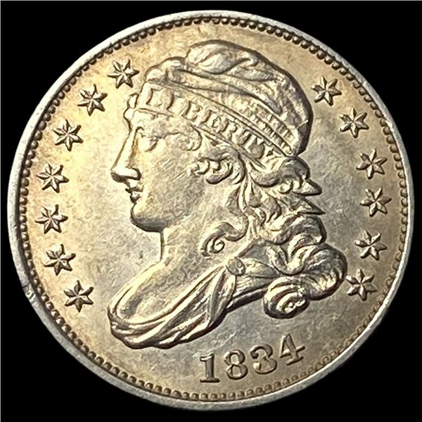1834 Capped Bust Dime CLOSELY UNCIRCULATED