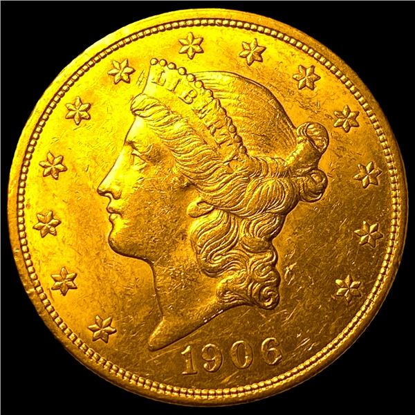 1906 Liberty Head $20 Double Eagle UNCIRCULATED
