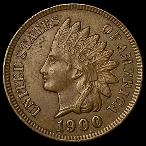 1900 Indian Head Cent CHOICE AU