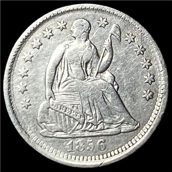 1856 Silver Seated Liberty Half Dime CLOSELY UNCIRCULATED