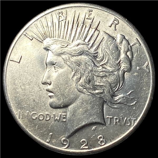 1928 Peace Silver Dollar CLOSELY UNCIRCULATED