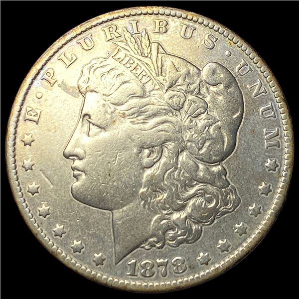 1878-CC Silver Morgan Dollar NEARLY UNCIRCULATED
