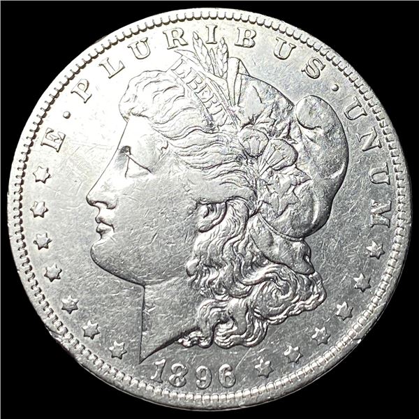 1896-O Silver Morgan Dollar NEARLY UNCIRCULATED