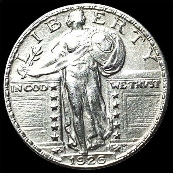 1926-S Silver Standing Liberty Quarter CLOSELY UNCIRCULATED