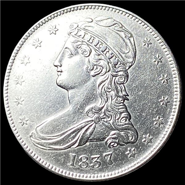 1837 Capped Bust Half Dollar CLOSELY UNCIRCULATED