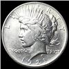 Image 1 : 1921 Silver Peace Dollar CLOSELY UNCIRCULATED