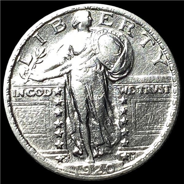1920-S Standing Liberty Quarter CLOSELY UNCIRCULATED