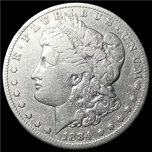 1884-S Morgan Silver Dollar LIGHTLY CIRCULATED