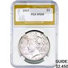 Image 1 : 1924 Silver Peace Dollar PGA MS66