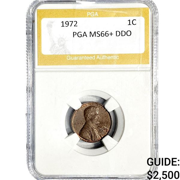 1972 Lincoln Memorial Cent PGA MS66+ DDO
