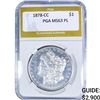 Image 1 : 1878-CC Morgan Silver Dollar PGA MS63 PL