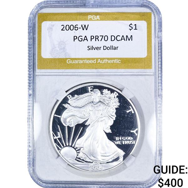 2006-W Silver Eagle PGA PR70 DCAM