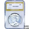 Image 1 : 1935 Silver Peace Dollar PGA MS65