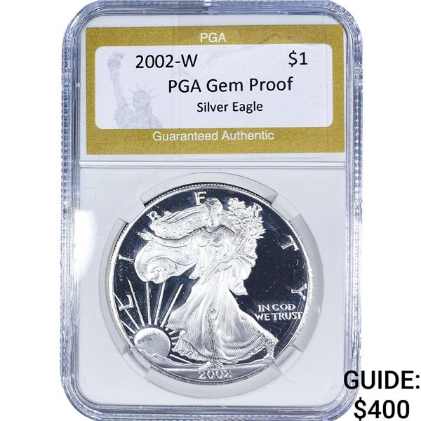 2002-W Silver Eagle PGA Gem Proof