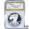 Image 1 : 2002-W Silver Eagle PGA Gem Proof