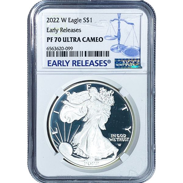 2022-W Silver Eagle NGC PF70 Ultra Cameo