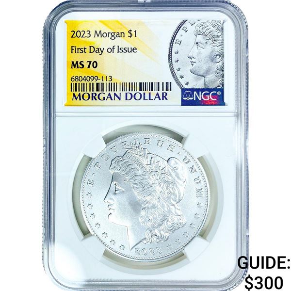 2023 Morgan Silver Dollar NGC MS70