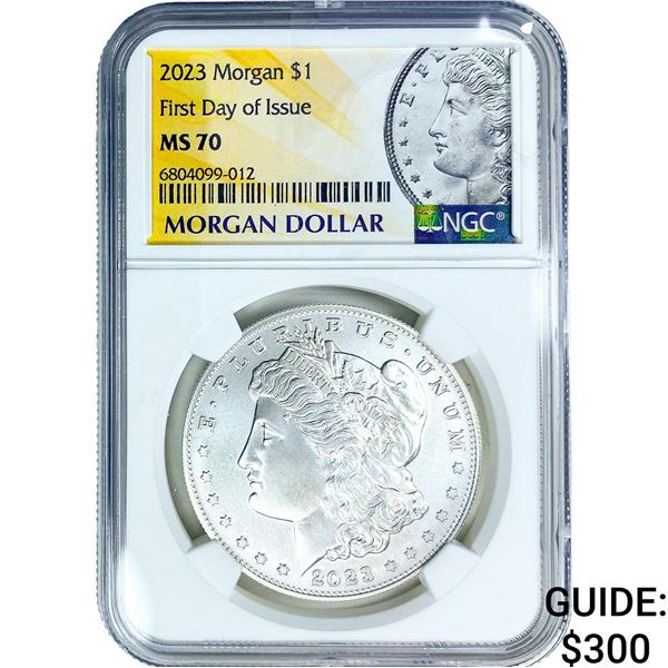 2023 Morgan Silver Dollar NGC MS70