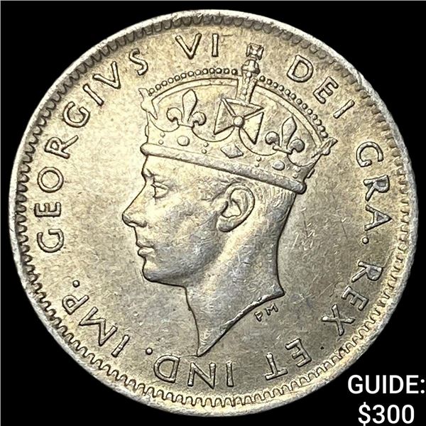 1941 Newfoundland Silver 10 Cents