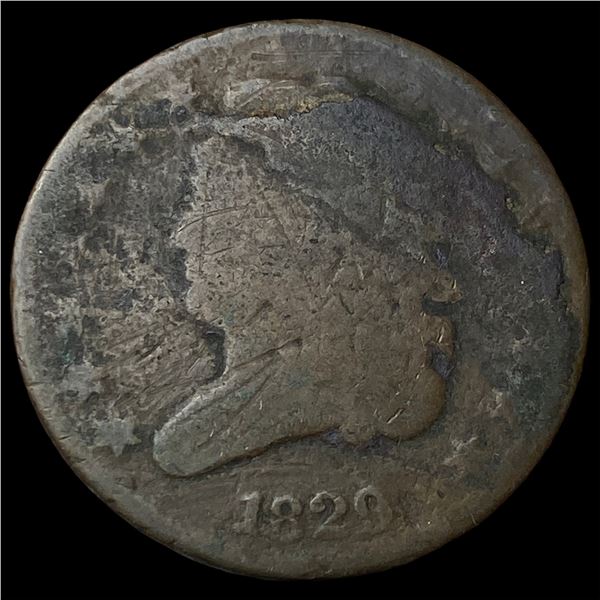 1829 Coronet Head Large Cent NICELY CIRCULATED