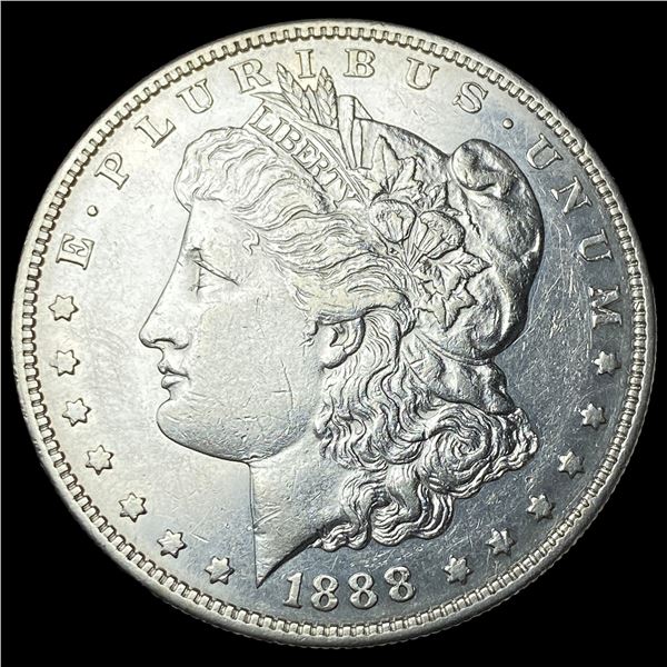 1888-S Silver Morgan Dollar CLOSELY UNCIRCULATED