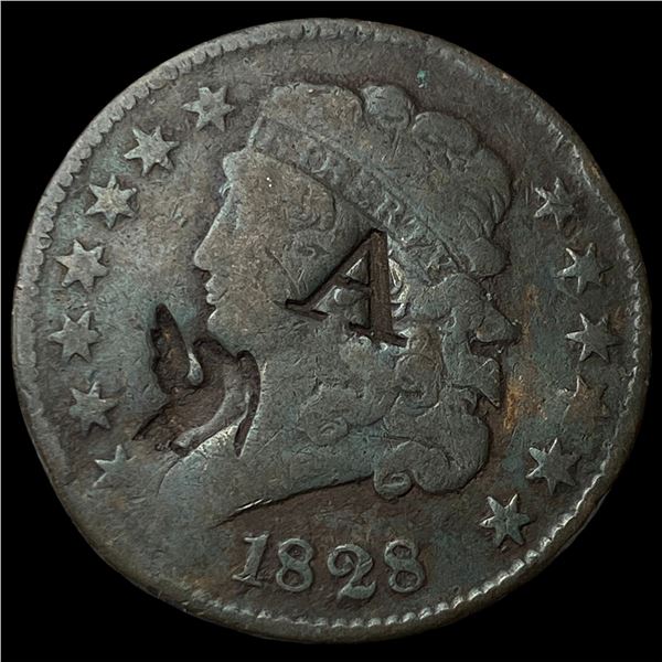 1828 Classic Head Half Cent NICELY CIRCULATED