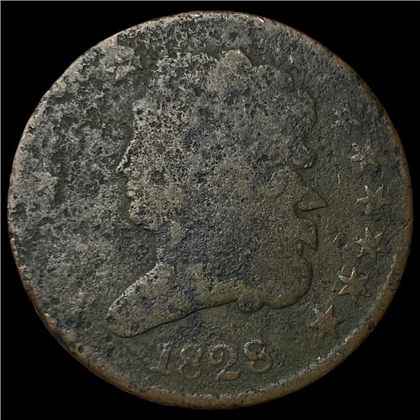 1828 Classic Head Half Cent NICELY CIRCULATED