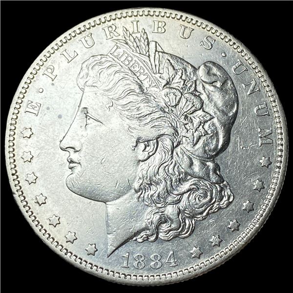 1884-S Morgan Silver Dollar CLOSELY UNCIRCULATED