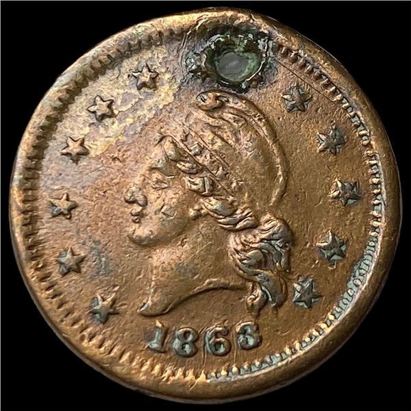 1863 Civil War Token - Wilson's Medal CLOSELY UNCIRCULATED