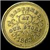 Image 2 : 1863 Civil War Token - Grocers CLOSELY UNCIRCULATED