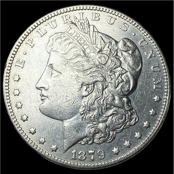 1879-S Rev 78 Silver Morgan Dollar CLOSELY UNCIRCULATED