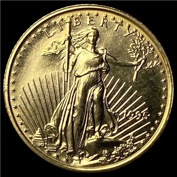 1995 1/10oz $5 Gold American Eagle SUPERB GEM BU
