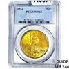 Image 1 : 1922 $20 Gold Double Eagle PCGS MS62