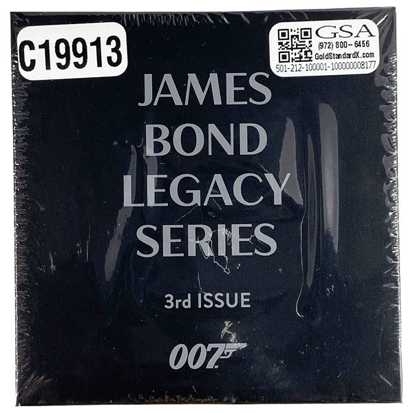 2003 James Bond Legacy Series 1oz Silver Proof Coin