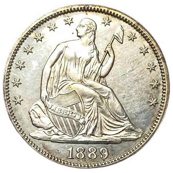 1889 Seated Liberty Half Dollar