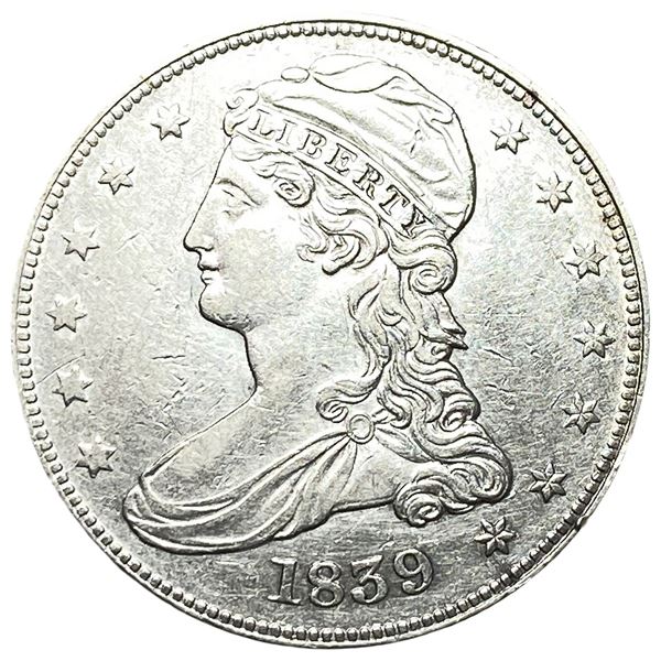 1839 Capped Bust Half Dollar