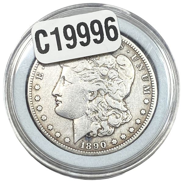 1890-CC Morgan Silver Dollar