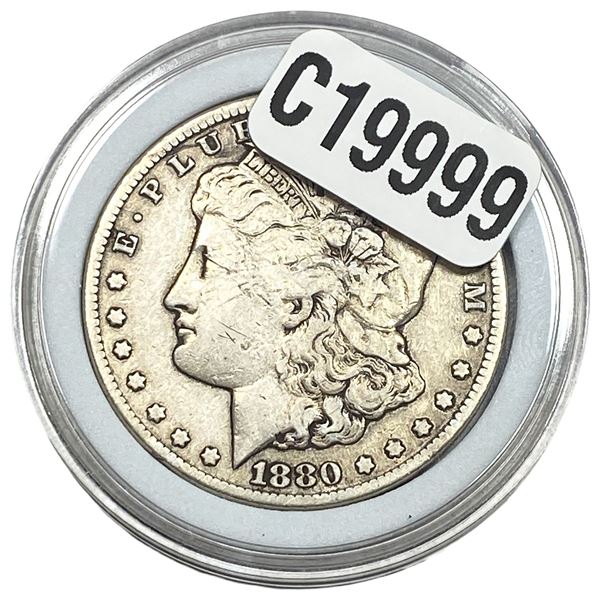 1880-CC Morgan Silver Dollar