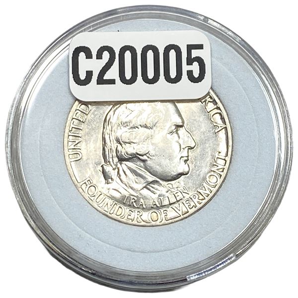 1927 Vermont Half Dollar
