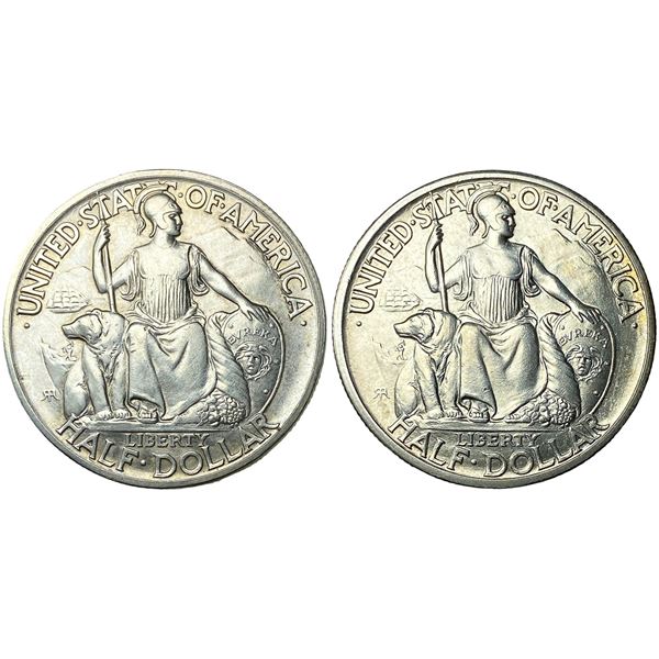 [2 Coins] 135-1936 San Diego Half Dollar