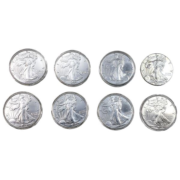 [8 Coins] 2010-2024 Silver Eagle