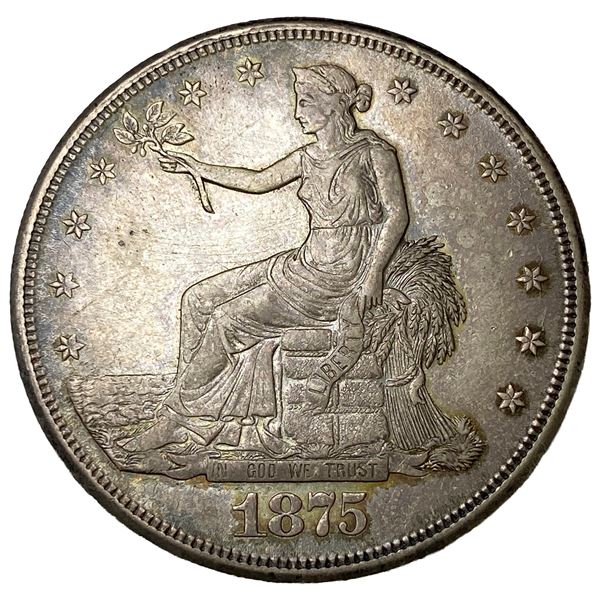 1875-S Silver Trade Dollar