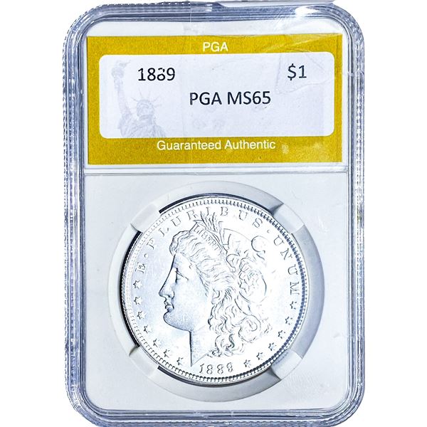 1889 Morgan Silver Dollar PGA MS65