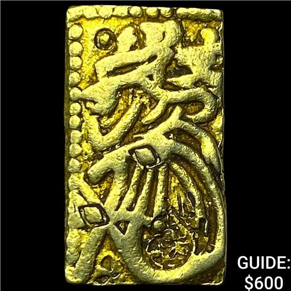 1868-1869 Japan Meiji Dynasty Gold 2 Bu