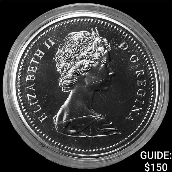 1974B Canada Silver Dollar 100th Anni. of Winnipeg