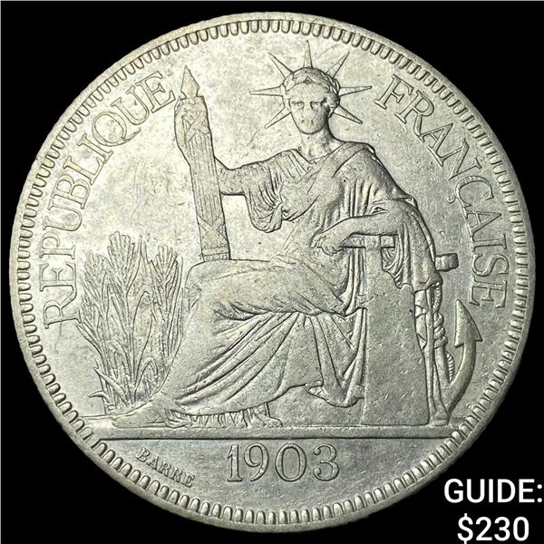 1903A French Indo-China .7813oz Silver Piastre