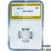 Image 1 : 1911-S Barber Dime PGA MS62