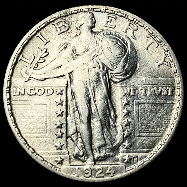 1924 Standing Liberty Quarter LIGHTLY CIRCULATED