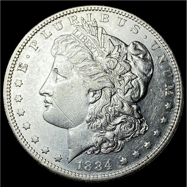 1884-S Silver Morgan Dollar LIGHTLY CIRCULATED
